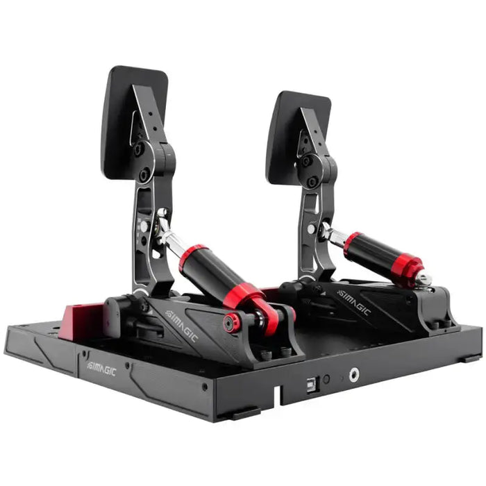 Simagic P1000-F 2-Pedal Set – Black - Sim Pedals