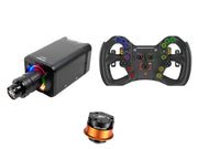 Simagic Alpha EVO 12 Nm + Bavarian Sim Tec Steering Wheel + QR-A Bundle — Bavarian Sim Tec ALPHA Sim Steering Wheel — Standard (Shifter Only)
