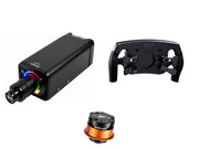 Simagic Alpha EVO Ultra 28 Nm + LEOXZ Steering Wheel + QR-A Bundle — Leoxz XF1 Ultimate Steering Wheel — Shifter / Clutch
