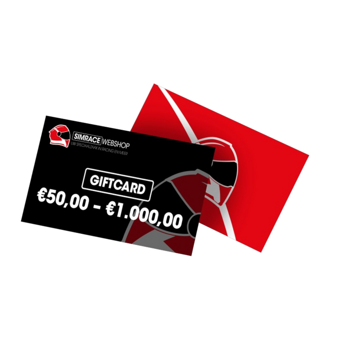 Sim Race Webshop Geschenkkarte