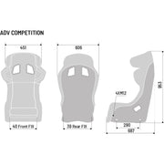 Sparco ADV Competition FIA 8862-2009 Carbon Racing Seat – official product view 4