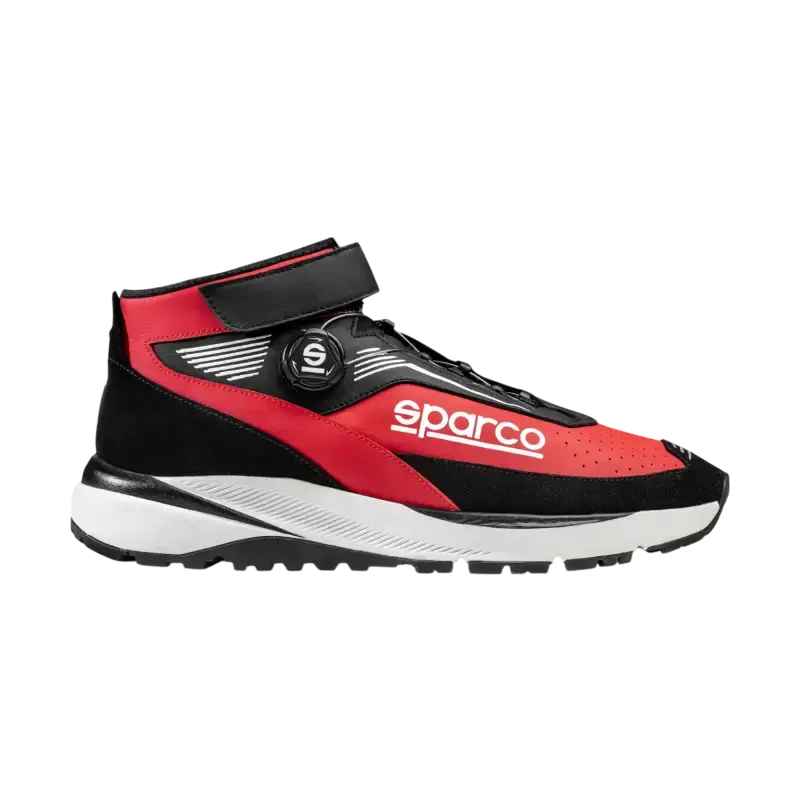 SPARCO CHRONO SHOES - Black / Red / 38 - Shoes