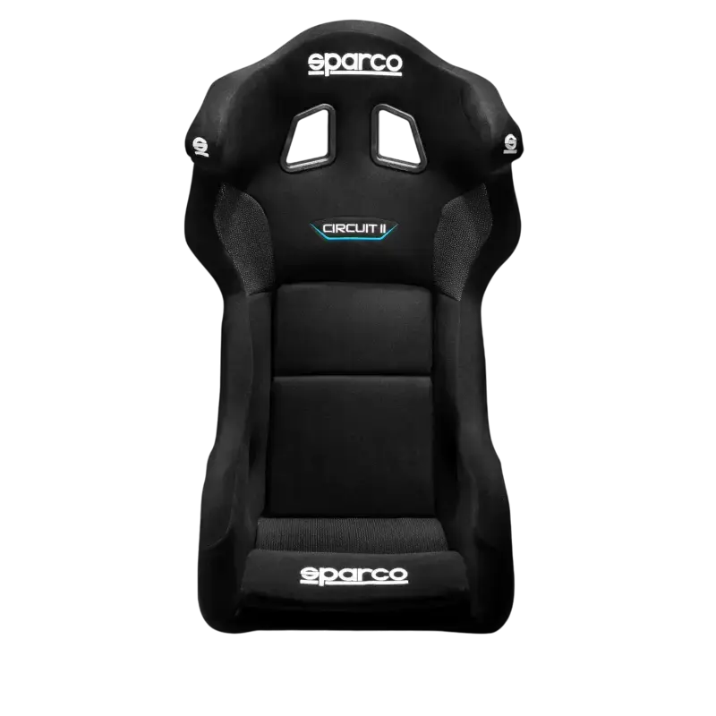 Sparco Circuit I/II QRT Fiberglass - Bucket seat - Black - Bucket seat