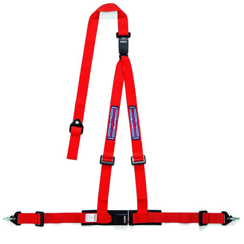 Sparco Club H-3M Dual Martini Racing 3-Point Harness – manufacturer image 1
