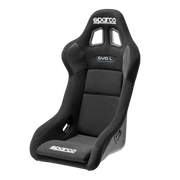 SPARCO EVO QRT FIA SEAT - Black - Large - Bucket seat