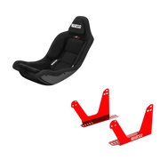 SPARCO GP GAMING Race Chair - Seat Bracket / Black - Bucket seat