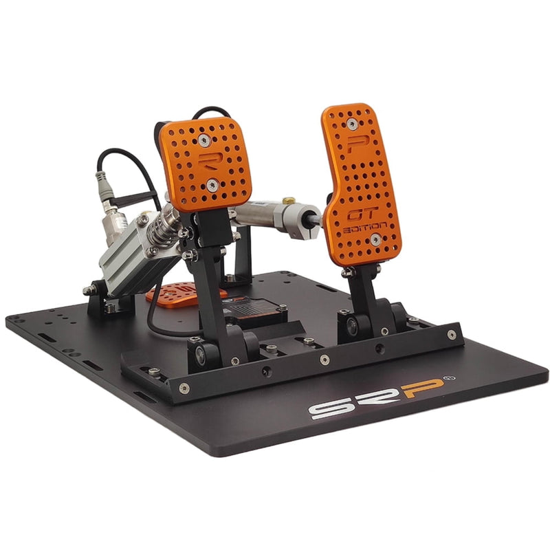 SRP GT-R 2P Black Edition pneumatic sim racing pedals – product view 4