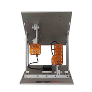 SRP GTI-R 2P Gray Edition pneumatic sim racing pedals – product view 1