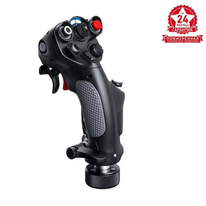 VIRPIL CDT-AERO-L left-hand flightstick grip – cockpit view