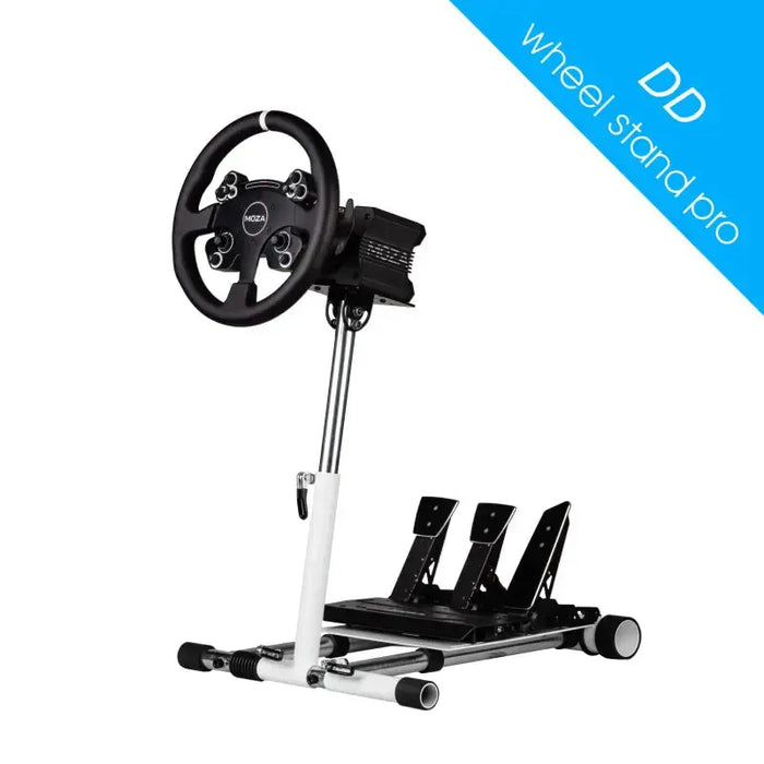 Wheel Stand Pro DD for Logitech, Fanatec, Moza Racing R5, R9, R12 - Moza R9 + SR-P pedals